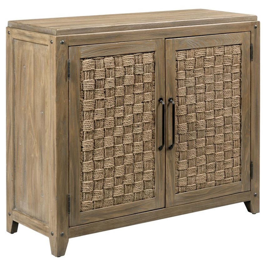 Kincaid Furniture Modern Forge 944 933 Leona 2 Door Accent Chest With 